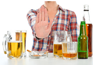 Dejamos de beber correctamente